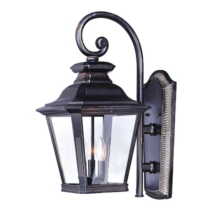 Maxim Lighting Knoxville 3-Light 9" Wide Bronze Outdoor Wall Sconce 1135CLBZ
